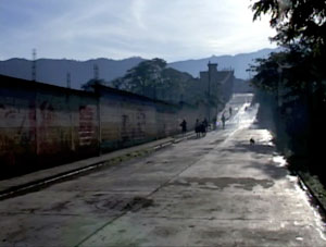 People, road, and wall from Brother Towns, 2010. People, road, and wall from Brother Towns, 2010.