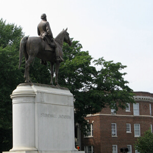 William G. Thomas III, Statue of Stonewall Jackson, Monument Avenue, Richmond, Virginia, 2011. William G. Thomas III, Statue of Stonewall Jackson, Monument Avenue, Richmond, Virginia, 2011.