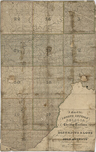 A map of the second section of that part of Georgia now known as the Cherokee Territory, 1830, Library of Congress Map Collections, 82690523.  Ellijay, in the 11th District, is not pictured on this map. A map of the second section of that part of Georgia now known as the Cherokee Territory, 1830, Library of Congress Map Collections, 82690523.  Ellijay, in the 11th District, is not pictured on this map.