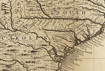Henry Popple, A map of the British Empire in America with the French and Spanish settlements adjacent thereto, 1733. Library of Congress Geography and Map Division, 2009582407. Henry Popple, A map of the British Empire in America with the French and Spanish settlements adjacent thereto, 1733. Library of Congress Geography and Map Division, 2009582407.