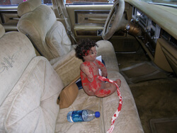 Ellen Schattschneider, Doll representing the fetus of Dorothy Dorsey, Moore's Ford, Georgia, 2009. Ellen Schattschneider, Doll representing the fetus of Dorothy Dorsey, Moore's Ford, Georgia, 2009.