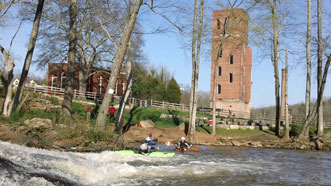 John Lane, Kayakers on the shore of Lawson's Fork, Spartanburg, South Carolina, 2007. John Lane, Kayakers on the shore of Lawson's Fork, Spartanburg, South Carolina, 2007.