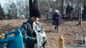 Target practice, Winter's Bone, 2010. Target practice, Winter's Bone, 2010.
