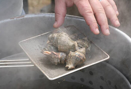 Kelly Yandell, Freshly cooked oyster drills, Galveston, Texas, 2011. Kelly Yandell, Freshly cooked oyster drills, Galveston, Texas, 2011.