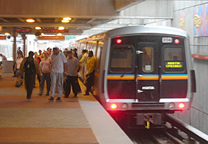 Wesley Fryer, Passengers exit a MARTA train, Atlanta, Georgia, June 26, 2007. Wesley Fryer, Passengers exit a MARTA train, Atlanta, Georgia, June 26, 2007.