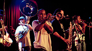 Erin Nekervis, Rebirth Brass Band, New Orleans, Louisiana, 2010. Erin Nekervis, Rebirth Brass Band, New Orleans, Louisiana, 2010.