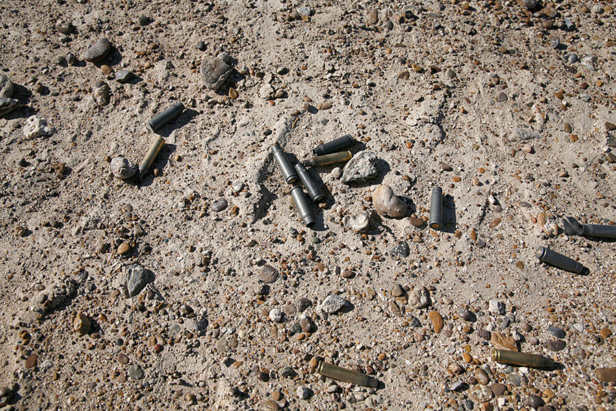 Susan Harbage Page, Bullet casings, Brownsville, Texas, 2010. Susan Harbage Page, Bullet casings, Brownsville, Texas, 2010.