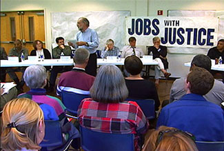 Worker Rights Board Hearing Organized by Jobs with Justice of East Tennessee, from Morristown: in the air and sun (2007). Worker Rights Board Hearing Organized by Jobs with Justice of East Tennessee, from Morristown: in the air and sun (2007).