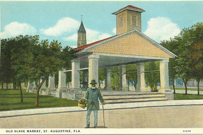 Figure 45. W. J. Harris Co., Old Slave Market, St. Augustine, Florida, 1904, recto. Collection of the Author. Figure 45. W. J. Harris Co., Old Slave Market, St. Augustine, Florida, 1904, recto. Collection of the Author.