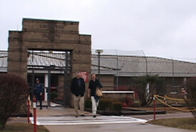 Shannon Brockman exiting prison, Ten Dollars and a Bus Ticket, 2009. Shannon Brockman exiting prison, Ten Dollars and a Bus Ticket, 2009.