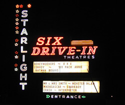 Paul Johnson, Starlight Six marquee, Atlanta, Georgia, 2005. Paul Johnson, Starlight Six marquee, Atlanta, Georgia, 2005.