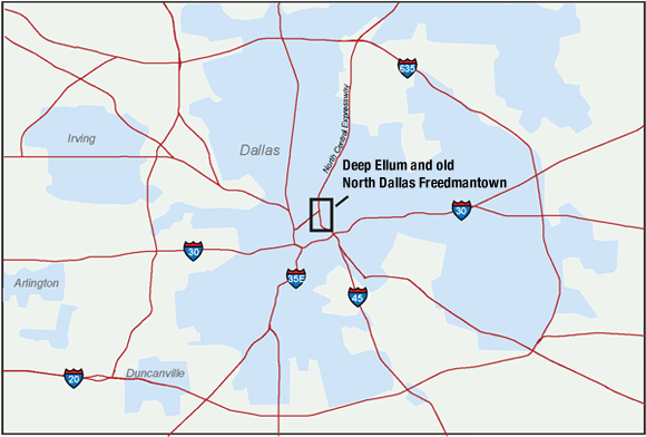 City of Dallas and Deep Ellum Area City of Dallas and Deep Ellum Area
