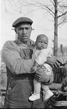 Arthur Rothstein, Evicted sharecropper and child, New Madrid County, Missouri, January 1939. FSA-OWI Collection, Library of Congress, LC-USF33- 002945-M2  Arthur Rothstein, Evicted sharecropper and child, New Madrid County, Missouri, January 1939. FSA-OWI Collection, Library of Congress, LC-USF33- 002945-M2