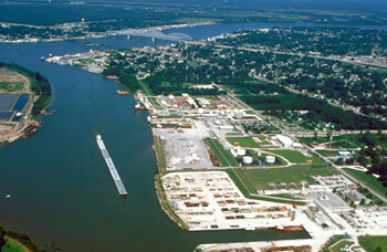 Arthur Belala, U.S. Army Corps of Engineers Digital Visual Library,  Gautreaux's hometown of Morgan City, Louisiana, 1999. Arthur Belala, U.S. Army Corps of Engineers Digital Visual Library,  Gautreaux's hometown of Morgan City, Louisiana, 1999.