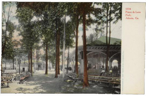 Ponce De Leon postcard, circa 1906. Ponce De Leon postcard, circa 1906.