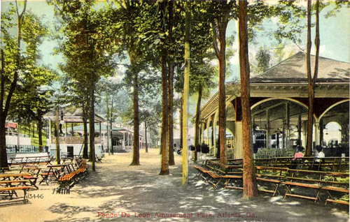 Ponce De Leon postcard, circa 1910. Ponce De Leon postcard, circa 1910.