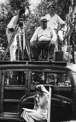 Todd Webb, Flaherty and company on location for Louisiana Story, c. 1947. Courtesy of Standard Oil (New Jersey) Collection, Special Collections, University of Louisville.  Todd Webb, Flaherty and company on location for Louisiana Story, c. 1947. Courtesy of Standard Oil (New Jersey) Collection, Special Collections, University of Louisville.