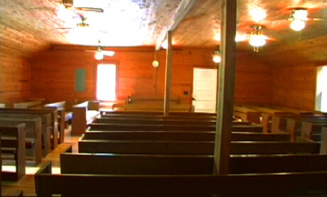 Wilson's Chapel, site of the Chattahoochee Convention (the oldest annual Sacred Harp convention), Carrolton, GA, August 2005. Image courtesy of Matt and Erica Hinton. Wilson's Chapel, site of the Chattahoochee Convention (the oldest annual Sacred Harp convention), Carrolton, GA, August 2005. Image courtesy of Matt and Erica Hinton.