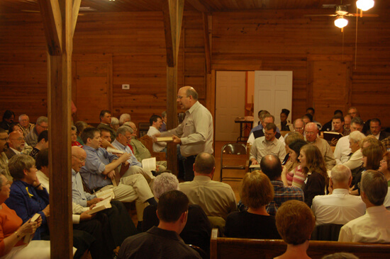 The Wootten Family, with Terry Wootten leading, performed most musical selections included in this essay ("Pisgah" is performed by the Wiregrass Sacred Harp Singers). Image courtesy of Matt and Erica Hinton. The Wootten Family, with Terry Wootten leading, performed most musical selections included in this essay ("Pisgah" is performed by the Wiregrass Sacred Harp Singers). Image courtesy of Matt and Erica Hinton.