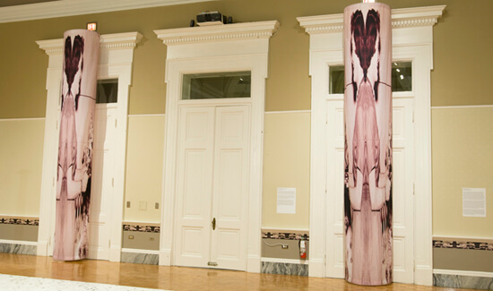 Susan Harbage Page, Background Material: Columns, Charleston, South Carolina, 2009. Photo: Rick Rhodes. Susan Harbage Page, Background Material: Columns, Charleston, South Carolina, 2009. Photo: Rick Rhodes.