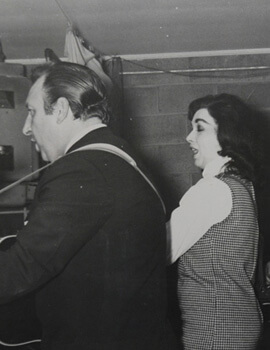 Kirk Hansard and Lois Johnson, Tennessee Jamboree, mid-1960s Kirk Hansard and Lois Johnson, Tennessee Jamboree, mid-1960s