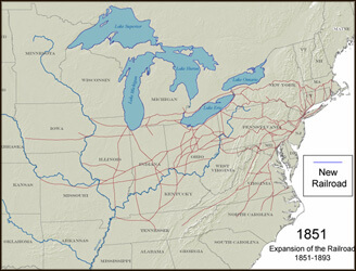 Expansion of the Pennsylvania Railroad 1851-1893. Expansion of the Pennsylvania Railroad 1851-1893.