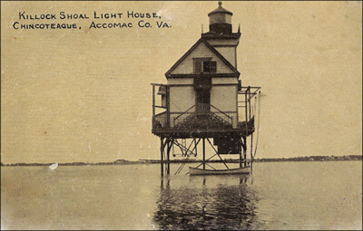 Between the Eastern Shore mainland and the barrier islands lay the Broadwater, a wide expanse of marshes, bays, and channels. The Broadwater was nursery and way station for a myriad of animal life whose exploitation the coming of the railroad facilitated. Between the Eastern Shore mainland and the barrier islands lay the Broadwater, a wide expanse of marshes, bays, and channels. The Broadwater was nursery and way station for a myriad of animal life whose exploitation the coming of the railroad facilitated.