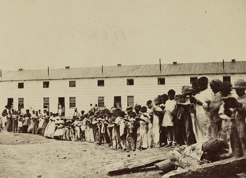 Freedman's Village, Arlington, Virginia, ca. 1865. Photograph by unknown creator. Courtesy of the Library of Congress Prints and Photographs Division, loc.gov/pictures/item/2014645761. Freedman's Village, Arlington, Virginia, ca. 1865. Photograph by unknown creator. Courtesy of the Library of Congress Prints and Photographs Division, loc.gov/pictures/item/2014645761.