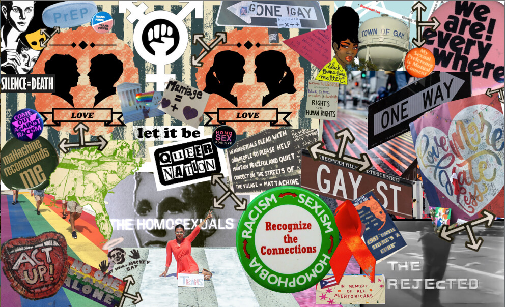 Queer Intersections / Southern Spaces, March 2018. Collage by Eric Solomon. Creative Commons license CC BY 4.0. Queer Intersections / Southern Spaces, March 2018. Collage by Eric Solomon. Creative Commons license CC BY 4.0.