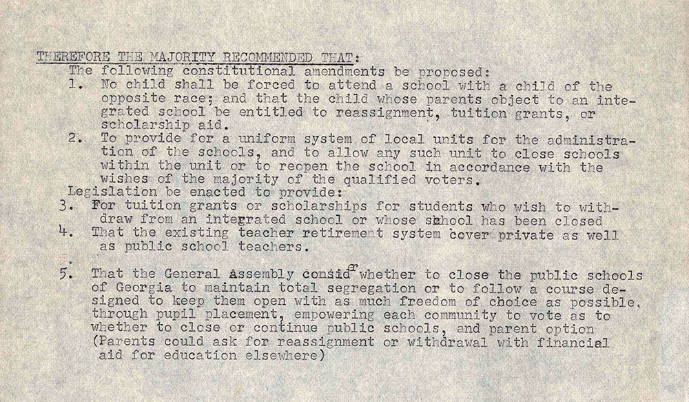 Cover of the Sibley report, April 28, 1960. Courtesy of the Beverly Long Papers, Stuart A. Rose Manuscript, Archives, and Rare Book Library, Emory University.