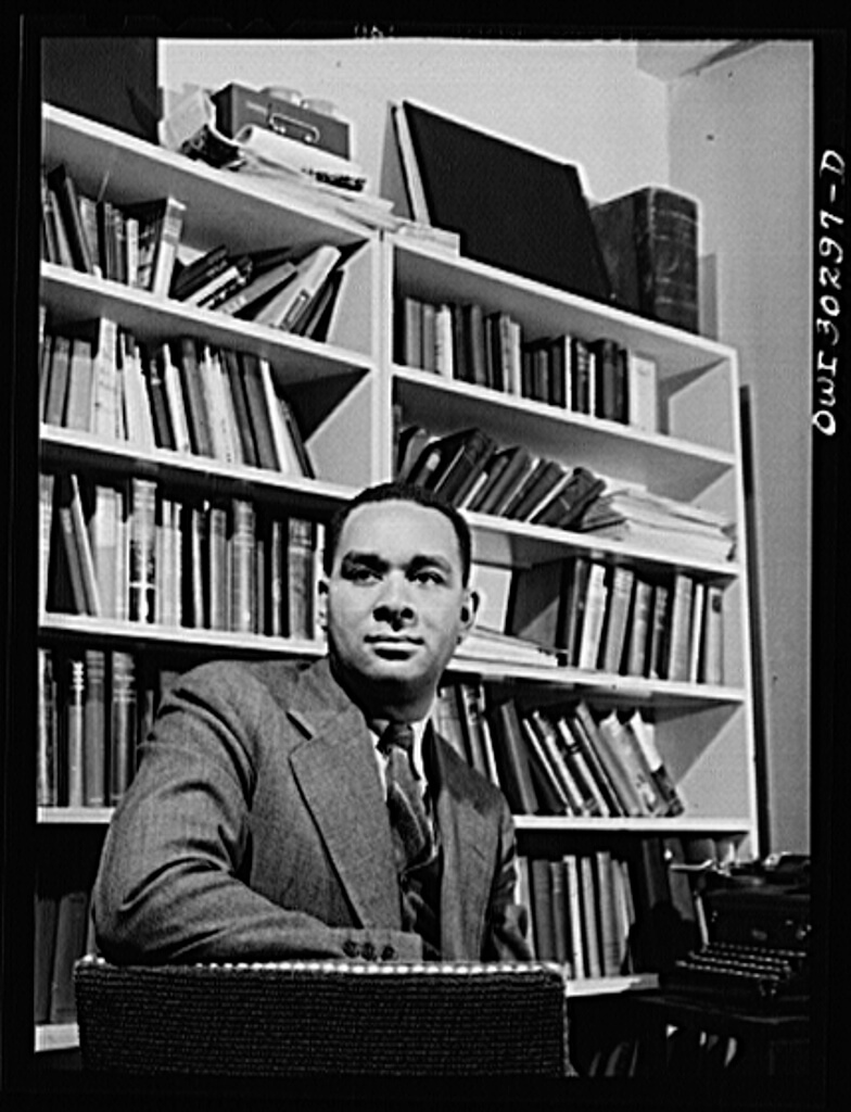 New York, New York. Portrait of Richard Wright, poet, May 1943. Photograph by Gordon Parks. Courtesy of the Library of Congress Prints and Photographs Division, https://www.loc.gov/item/owi2001029485/PP/