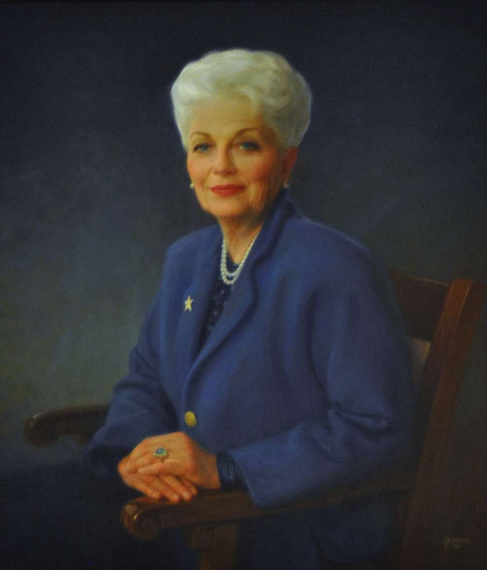 Portrait of former Texas Governor Ann Richards at the Texas capitol building. Photograph by Flickr user Larry Miller. Creative Commons license CC BY-NC 2.0. Portrait of former Texas Governor Ann Richards at the Texas capitol building. Photograph by Flickr user Larry Miller. Creative Commons license CC BY-NC 2.0.