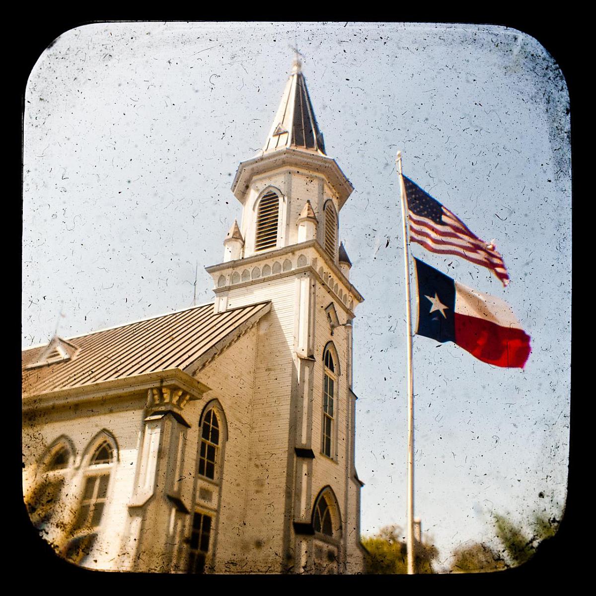 Saints Cyril and Methodius Church in Dubina, Texas. Photograph by Flickr user elaine. Creative Commons license CC BY-NC-ND 2.0. Saints Cyril and Methodius Church in Dubina, Texas. Photograph by Flickr user elaine. Creative Commons license CC BY-NC-ND 2.0.