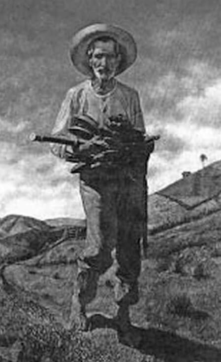 Ramón Frade, El pan nuestro (Our bread), oil on canvas, c. 1905. The painter Ramón Frade elected to represent the Puerto Rican peasant or jíbaro as a dignified figure. The mountainous landscape in the background highlights the hard work of the peasant. From the Collection of the Instituto de Cultura Puertorriqueña (Institute of Puerto Rican Culture), San Juan, Puerto Rico. Originally published in José Amador's Medicine and Nation Building in the Americas, 1890–1940 (Nashville, TN: Vanderbilt University Press, 2015). Courtesy of Vanderbilt University Press. Ramón Frade, El pan nuestro (Our bread), oil on canvas, c. 1905. The painter Ramón Frade elected to represent the Puerto Rican peasant or jíbaro as a dignified figure. The mountainous landscape in the background highlights the hard work of the peasant. From the Collection of the Instituto de Cultura Puertorriqueña (Institute of Puerto Rican Culture), San Juan, Puerto Rico. Originally published in José Amador's Medicine and Nation Building in the Americas, 1890–1940 (Nashville, TN: Vanderbilt University Press, 2015). Courtesy of Vanderbilt University Press.