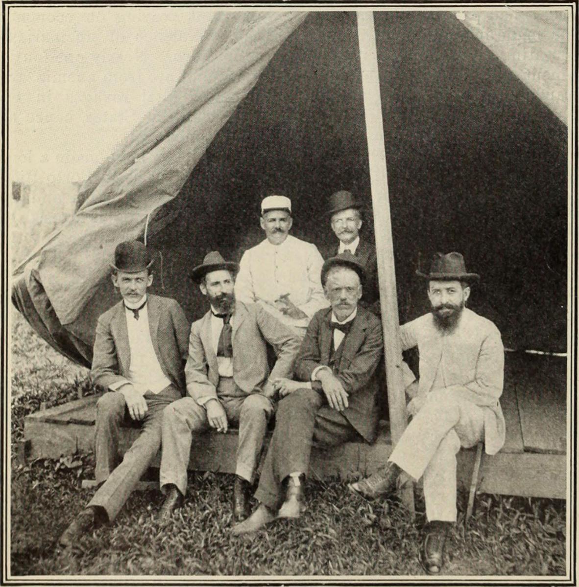 Group of United States Government and Native Physicians, including Dr. Bailey K. Ashford, Puerto Rico, ca. 1890. Image courtesy of Flickr user Internet Archive Book Images. Image is in public domain.  Group of United States Government and Native Physicians, including Dr. Bailey K. Ashford, Puerto Rico, ca. 1890. Image courtesy of Flickr user Internet Archive Book Images. Image is in public domain.