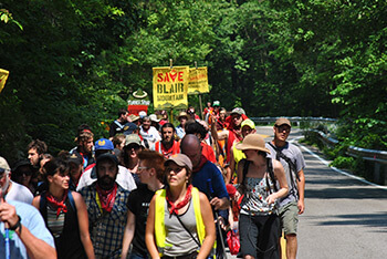 Blair Mountain March and Rally, Day Six, Blair Mountain, West Virginia, June 11, 2011. Flickr photograph by Mark Haller. Creative Commons License CC BY-NC-ND 2.0. Blair Mountain March and Rally, Day Six, Blair Mountain, West Virginia, June 11, 2011. Flickr photograph by Mark Haller. Creative Commons License CC BY-NC-ND 2.0.