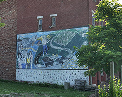 Lower Price Hill Mural, Cincinnati, Ohio, June 23, 2014. Photograph by Lower Price Hill Education Matters/Community Matters. Courtesy of Flickr user 5schw4r7z. Creative Commons License CC BY-SA 2.0. Lower Price Hill Mural, Cincinnati, Ohio, June 23, 2014. Photograph by Lower Price Hill Education Matters/Community Matters. Courtesy of Flickr user 5schw4r7z. Creative Commons License CC BY-SA 2.0.