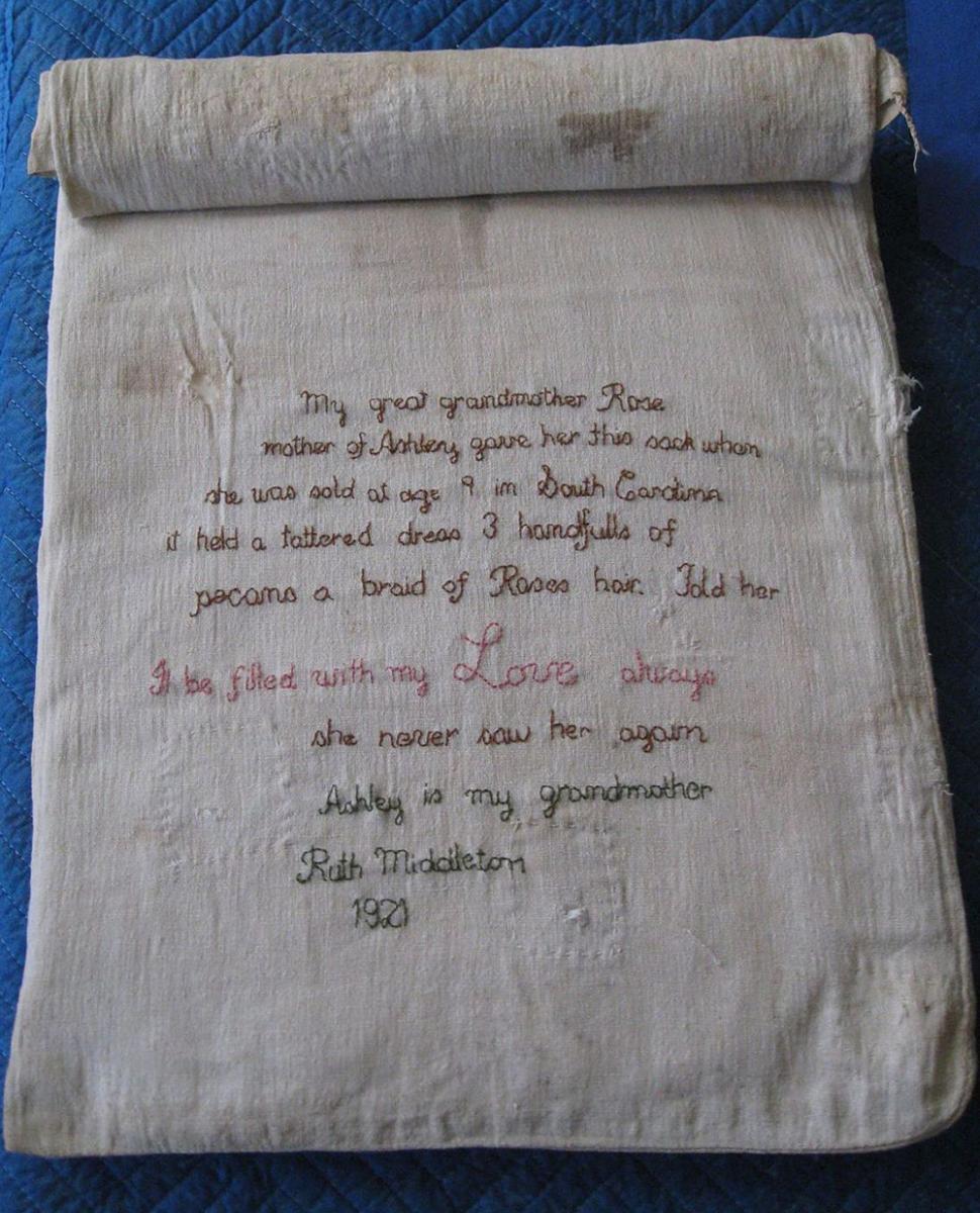 Ashley's Sack, Charleston, South Carolina, 2016. Photograph courtesy of the Middleton Place Foundation. Ashley's Sack, Charleston, South Carolina, 2016. Photograph courtesy of the Middleton Place Foundation.