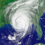 NOAA satellite image of Hurrican Katrina, August 29, 2005. NOAA satellite image of Hurrican Katrina, August 29, 2005.