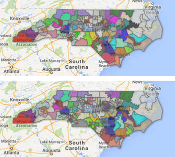 2009 and 2011 North Carolina House district maps. 2009 and 2011 North Carolina House district maps.