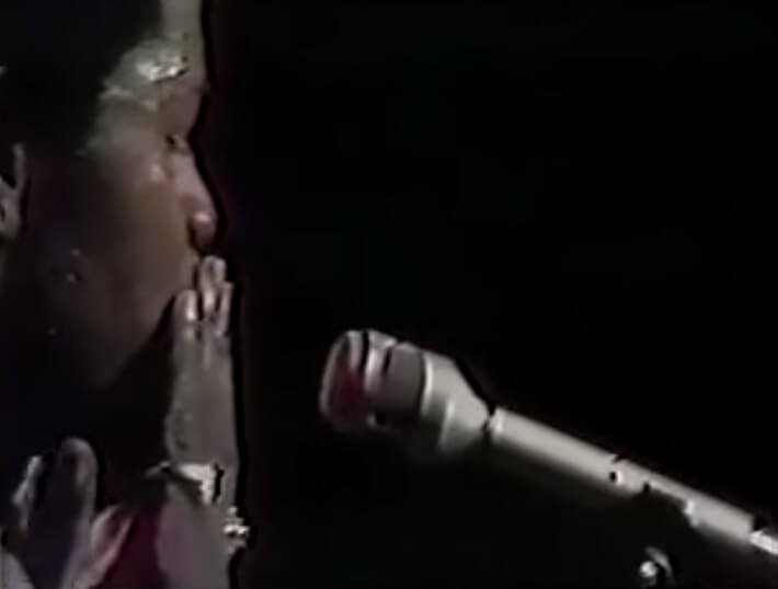 A young Al Green performs on Soul!, January 3, 1973. A young Al Green performs on Soul!, January 3, 1973.