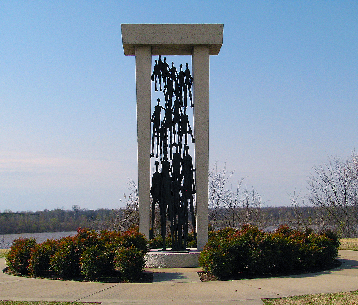 Memorial to victims of Yellow Fever epidemic at Martyrs Park, Memphis, Tennessee, March 27, 2010. Photograph by Flickr user Karen P. Creative Commons license CC BY-NC-ND 2.0. Memorial to victims of Yellow Fever epidemic at Martyrs Park, Memphis, Tennessee, March 27, 2010. Photograph by Flickr user Karen P. Creative Commons license CC BY-NC-ND 2.0.