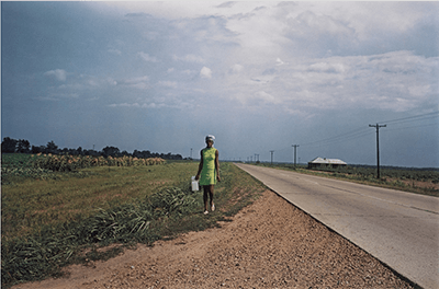 Untitled (Near Minter City and Glendora, Mississippi), 1970, printed 1999. Photograph and dye-transfer print by William Eggleston. From At War with the Obvious, Metropolitan Museum of Art, Accession #2012.286. © Eggleston Artistic Trust. Untitled (Near Minter City and Glendora, Mississippi), 1970, printed 1999. Photograph and dye-transfer print by William Eggleston. From At War with the Obvious, Metropolitan Museum of Art, Accession #2012.286. © Eggleston Artistic Trust.
