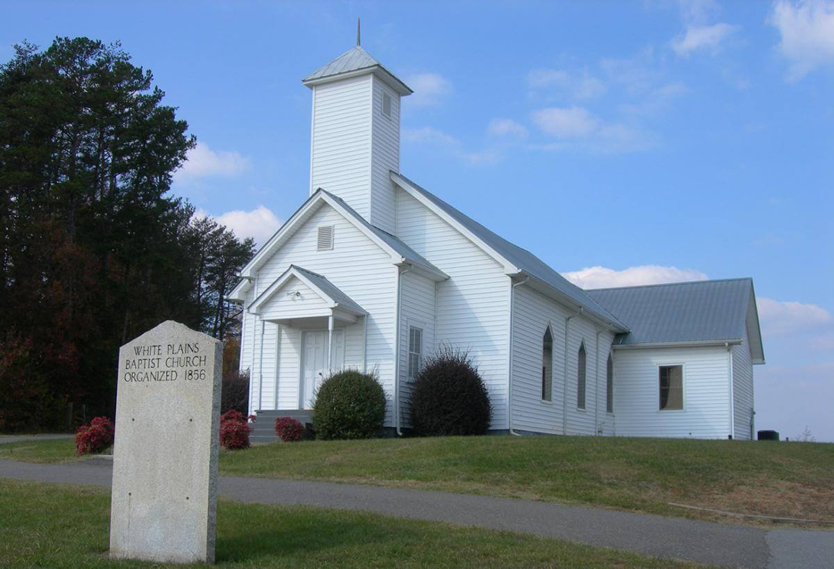 White Plains Baptist Church, White Plains, North Carolina, November 10, 2007. Photograph by Flickr user Jimmy Emerson, DVM. Creative Commons license CC BY-NC-ND 2.0.  White Plains Baptist Church, White Plains, North Carolina, November 10, 2007. Photograph by Flickr user Jimmy Emerson, DVM. Creative Commons license CC BY-NC-ND 2.0.