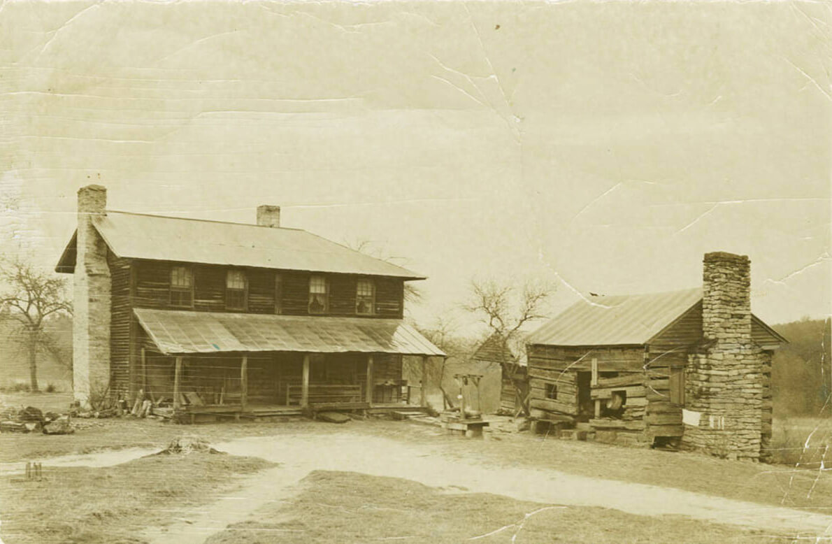 Home of Chang and Eng Bunker, Surry County, North Carolina, ca. 1870–1900. Photograph by unknown creator. Courtesy of the Southern Historical Collection, Louis Round Wilson Special Collections Library, University of North Carolina at Chapel Hill. Home of Chang and Eng Bunker, Surry County, North Carolina, ca. 1870–1900. Photograph by unknown creator. Courtesy of the Southern Historical Collection, Louis Round Wilson Special Collections Library, University of North Carolina at Chapel Hill.