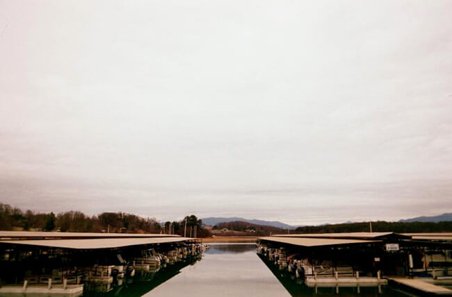 Stephanie Schroeder, Docks at Lake Chatague, Hiawassee, Georgia, 2009.