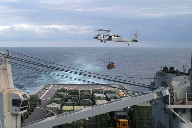Tom Smith, U.S. Navy, USS Carter Hall, Off the coast of North Carolina, 2005.