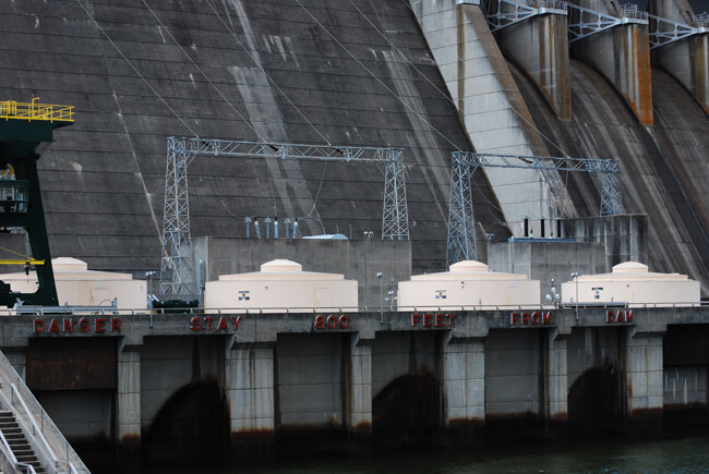 Anthony Surbeck, Hartwell Dam, Hartwell, Georgia, 2010.
