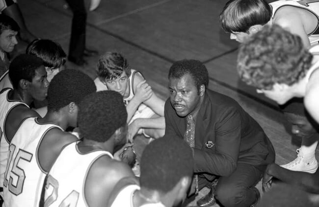 Hunter Desportes, Lower Richland High School's basketball team, Horrell Hill, South Carolina, 1971. Hunter Desportes, Lower Richland High School's basketball team, Horrell Hill, South Carolina, 1971.