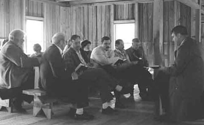 Laurie Kay Sommers, Singing from Primitive Hymns at Sardis Primitive Baptist Church, Folkston, Georgia, 1997. Laurie Kay Sommers, Singing from Primitive Hymns at Sardis Primitive Baptist Church, Folkston, Georgia, 1997.